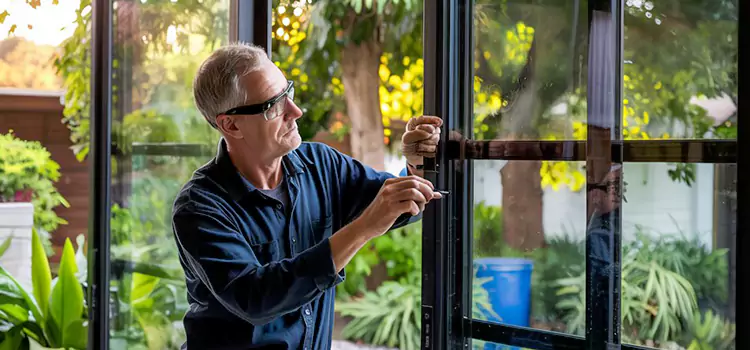 Replacing Sliding Door Lock Noblesville